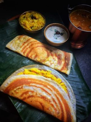  ¡Dosa de Masala, un viaje crujiente y aromático a través del sur de la India! 